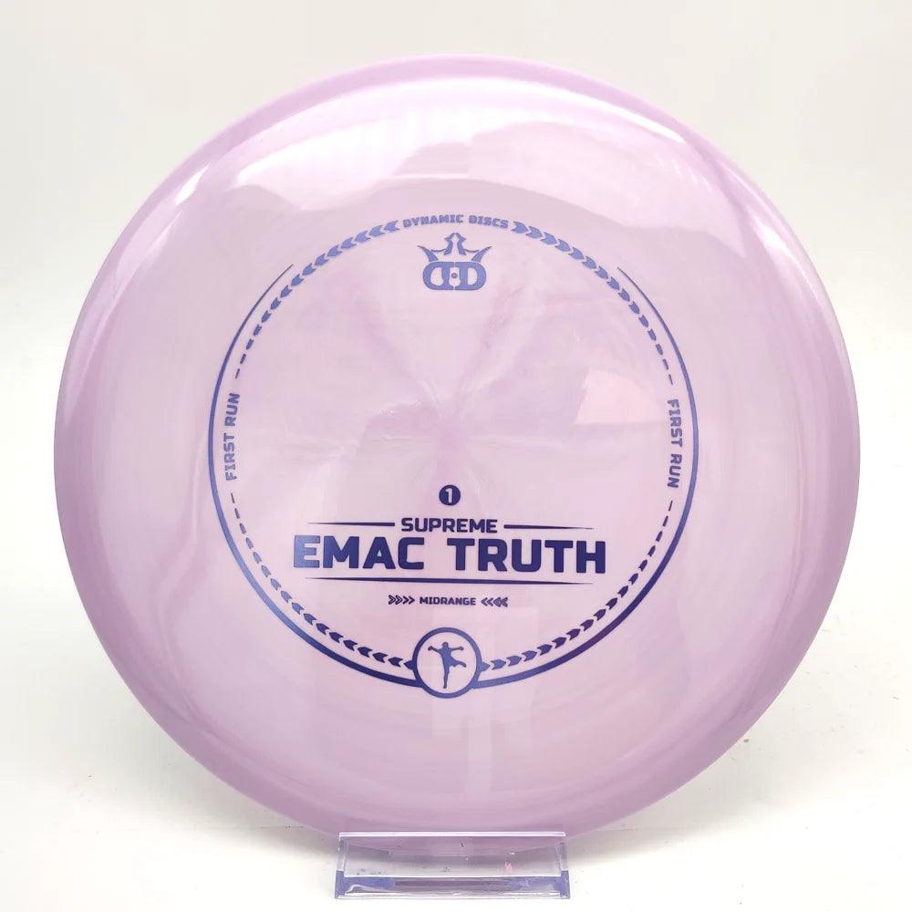 Dynamic Discs First Run Supreme EMAC Truth - Disc Golf Deals USA