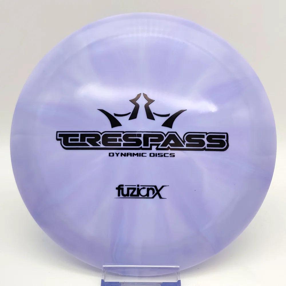 Dynamic Discs Fuzion-X Burst Trespass Bar Stamp - Disc Golf Deals USA
