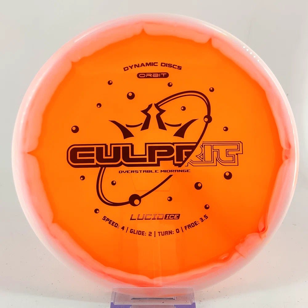 Dynamic Discs Lucid Ice Orbit Culprit - Disc Golf Deals USA