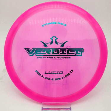 Dynamic Discs Lucid Verdict - Disc Golf Deals USA