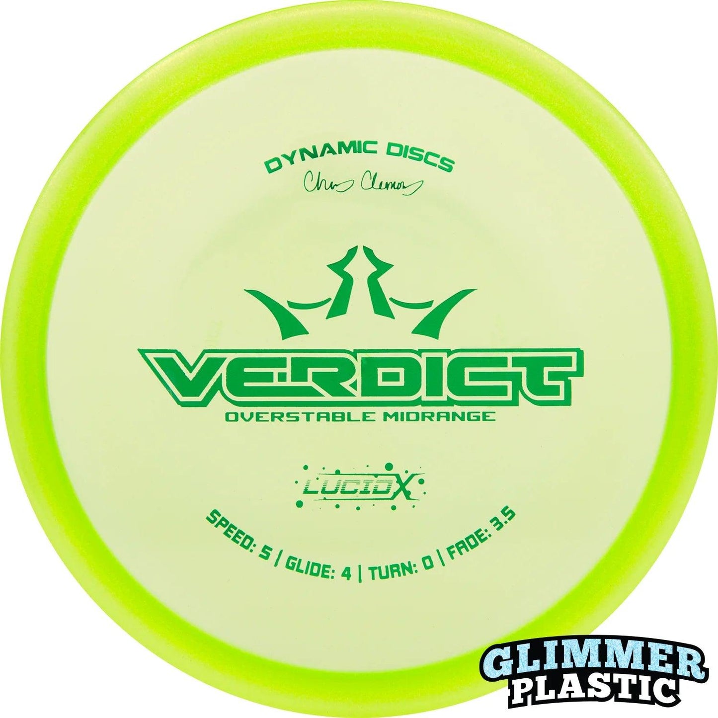 Dynamic Discs Lucid-X Glimmer Chris Clemons Verdict - Disc Golf Deals USA