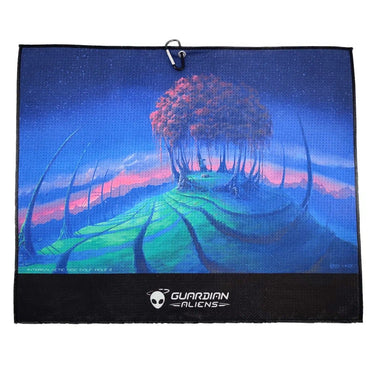 Guardian Aliens Microfiber Towel (Intergalactic) - Disc Golf Deals USA