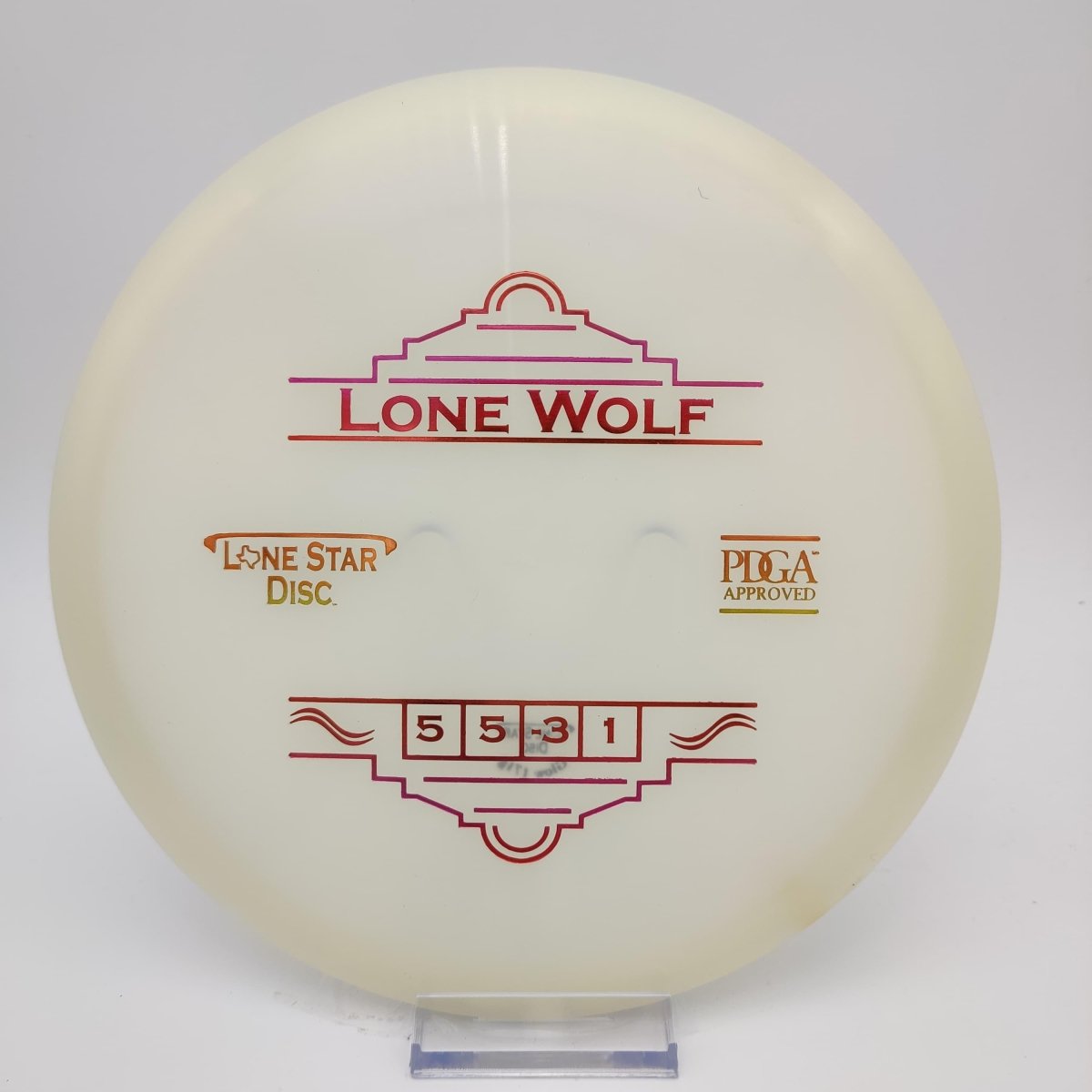Lone Star Disc Bravo Glow Lone Wolf - Disc Golf Deals USA