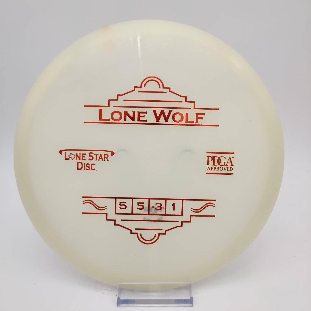 Lone Star Disc Bravo Glow Lone Wolf - Disc Golf Deals USA