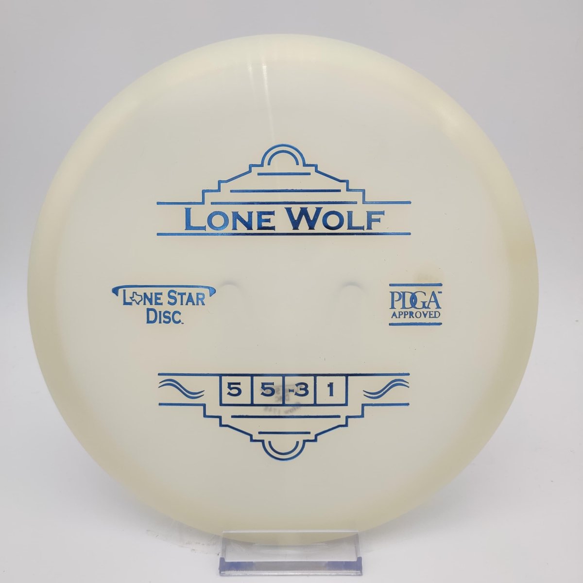 Lone Star Disc Bravo Glow Lone Wolf - Disc Golf Deals USA