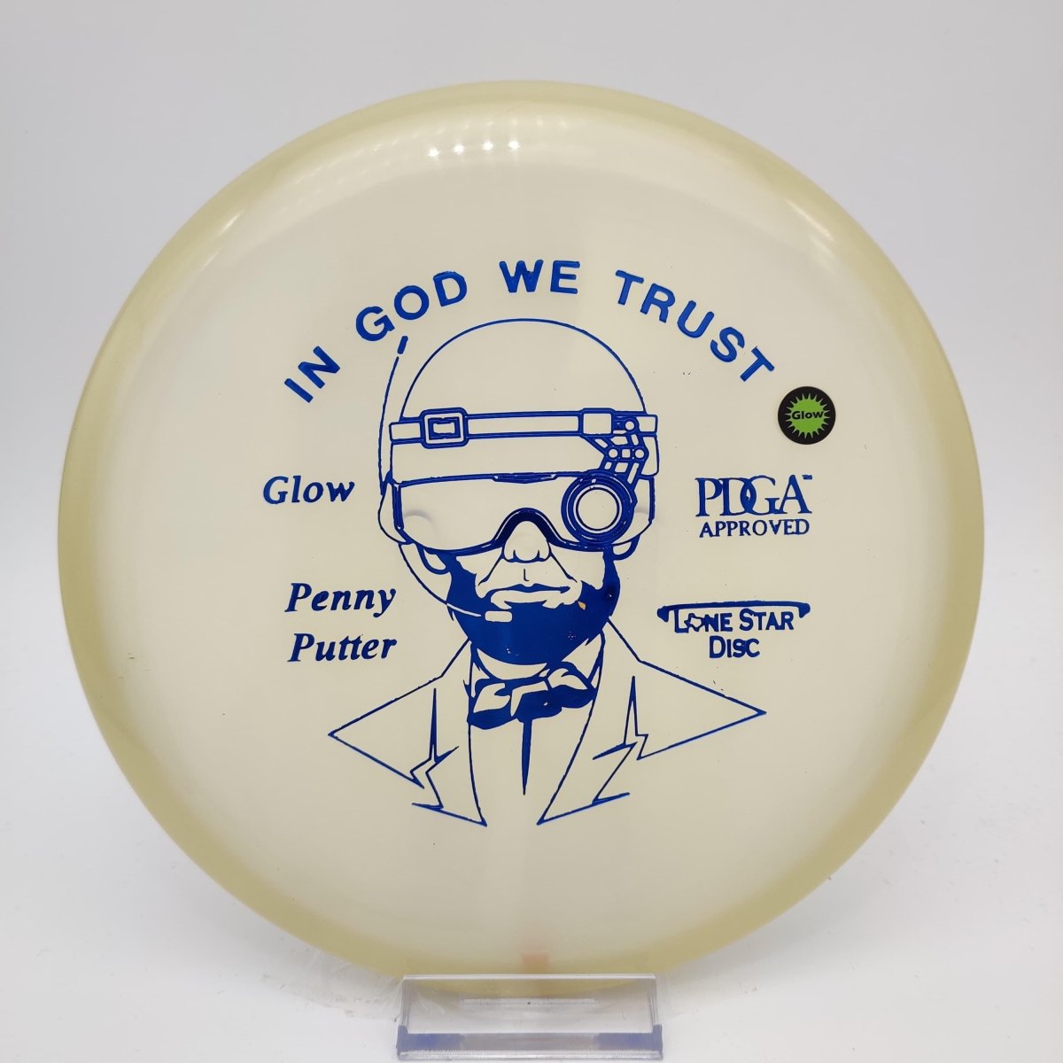 Lone Star Disc Bravo Glow Penny Putter - Disc Golf Deals USA