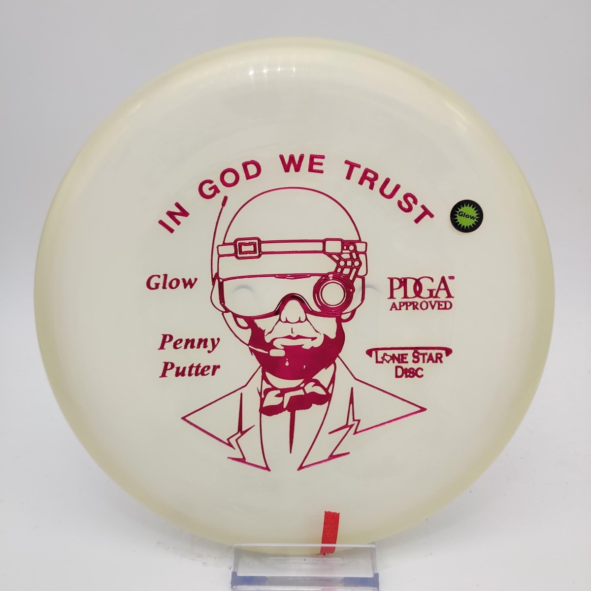 Lone Star Disc Bravo Glow Penny Putter - Disc Golf Deals USA