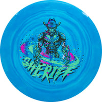 Dynamic Discs Fuzion Swirl Sheriff - Galactic Lawman