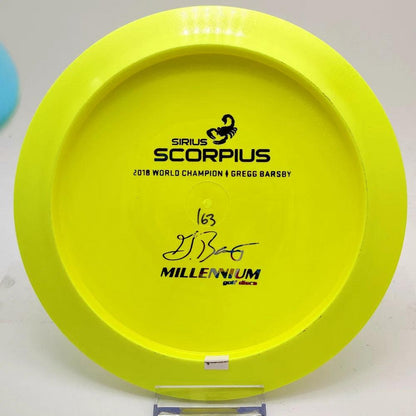 Millennium Sirius Bottom Stamp Scorpius - Gregg Barsby Signature Edition - Disc Golf Deals USA