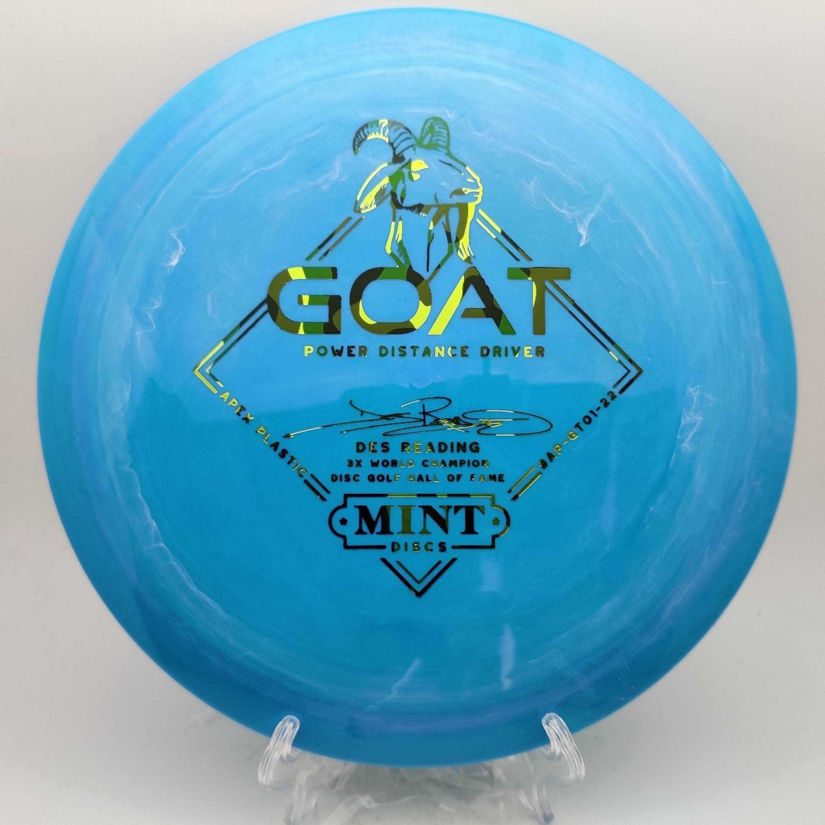 Mint Discs Apex Goat (Des Reading Signature) - Disc Golf Deals USA