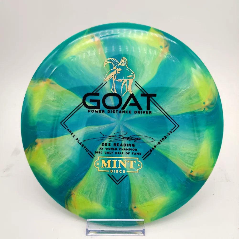 Mint Discs Swirly Apex Goat Des Reading Signature Disc Golf Deals USA
