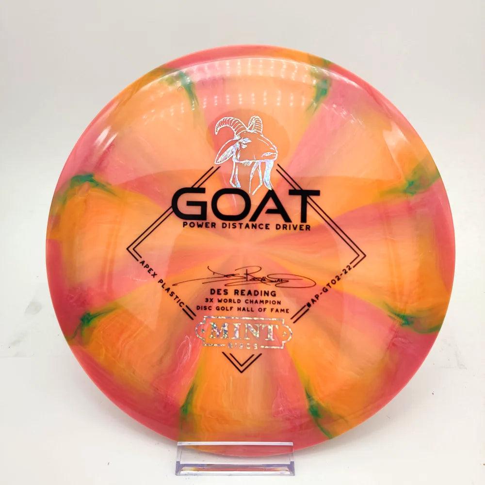 Mint Discs Swirly Apex Goat - Des Reading Signature – Disc Golf Deals USA