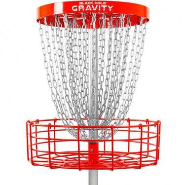 MVP Black Hole Gravity Disc Golf Basket (Permanent Version 2) - Disc Golf Deals USA