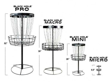 MVP Black Hole Macro Disc Golf Basket - Disc Golf Deals USA