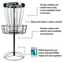 MVP Black Hole Pro HD Disc Golf Basket - Disc Golf Deals USA