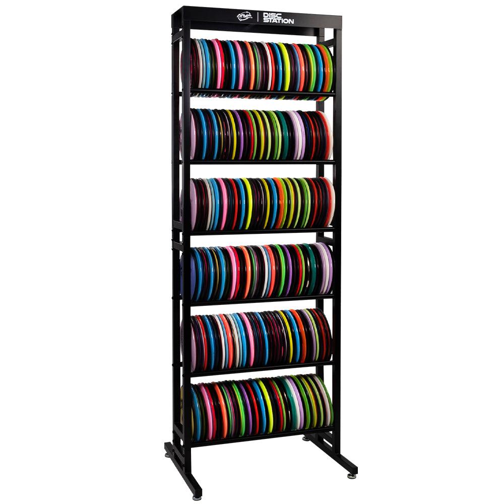 Vertical Disc Rack MVP Disc Station VI | 240+ Disc Storage Rack – Disc Golf Deals USA