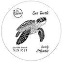 Ocean Discs Swirly Atlantic Sea Turtle - Disc Golf Deals USA