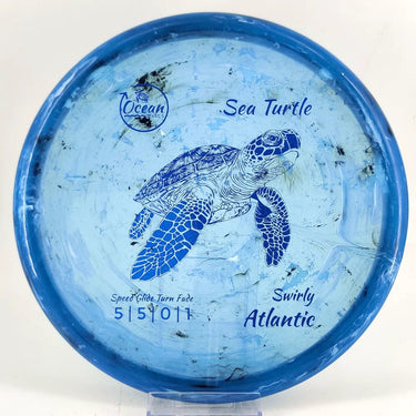 Ocean Discs Swirly Atlantic Sea Turtle - Disc Golf Deals USA