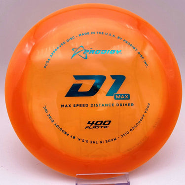 Prodigy 400 D1 MAX - Disc Golf Deals USA