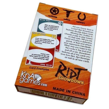 Ript Showdown Card Game | Ript Revenge Sequel - Disc Golf Deals USA