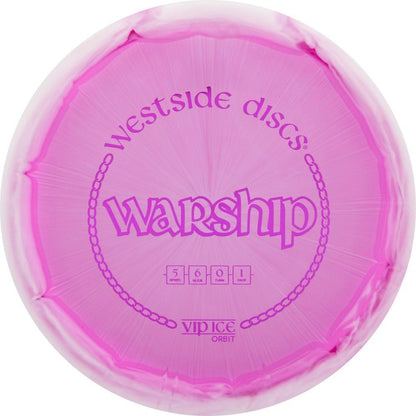 Westside Discs VIP Ice Orbit Warship - Disc Golf Deals USA