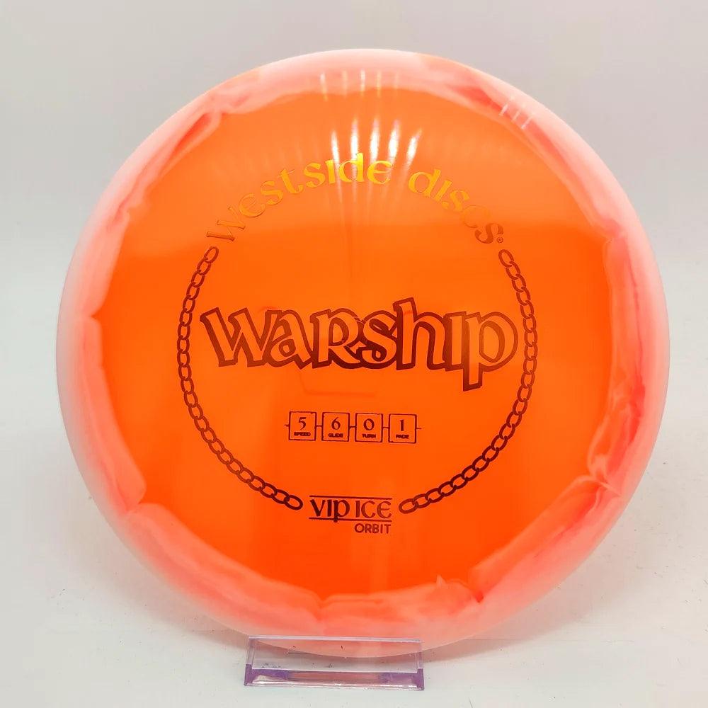 Westside Discs VIP Ice Orbit Warship - Disc Golf Deals USA