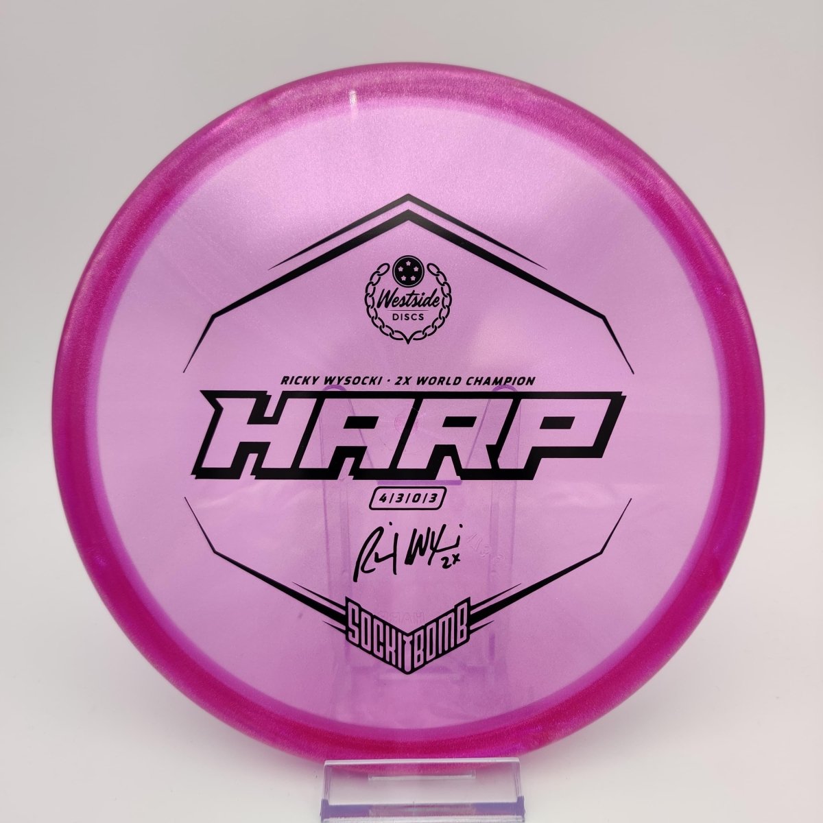 Westside Ricky Wysocki VIP - Ice Glimmer Harp - Disc Golf Deals USA