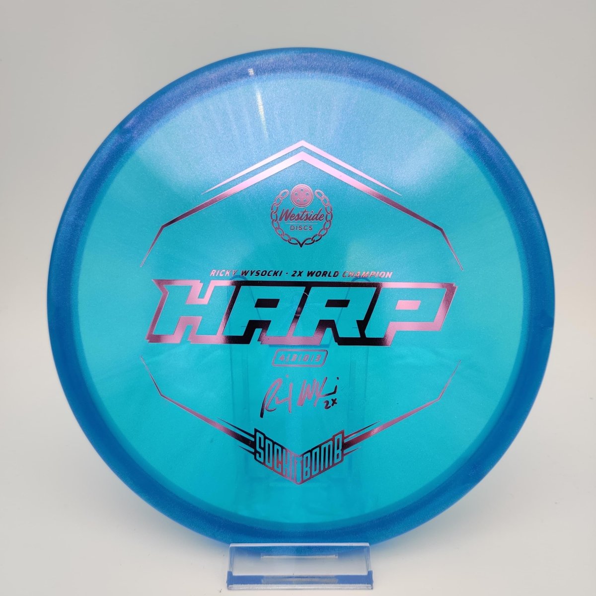Westside Ricky Wysocki VIP - Ice Glimmer Harp - Disc Golf Deals USA