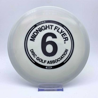 DGA Midnight Flier #6 Glow Quake - Disc Golf Deals USA
