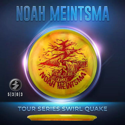 DGA Noah Meintsma Tour Series Swirl Quake - Disc Golf Deals USA