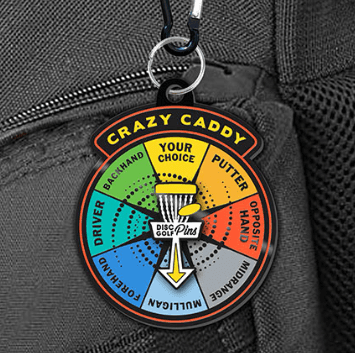 Disc Golf Pins Crazy Caddy - Disc Golf Deals USA