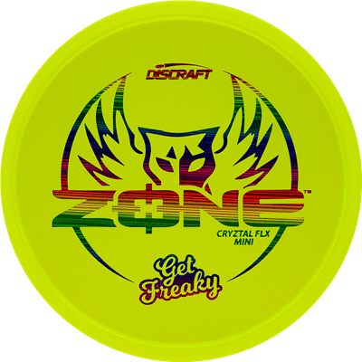 Discraft Brodie Smith Mini CryZtal FLX Zone - Junior Disc - Disc Golf Deals USA