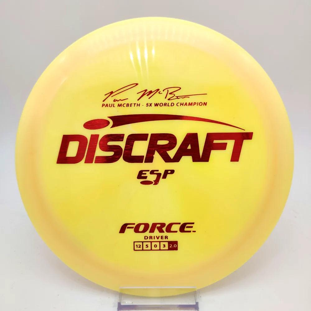 Discraft Paul McBeth ESP Force - Disc Golf Deals USA