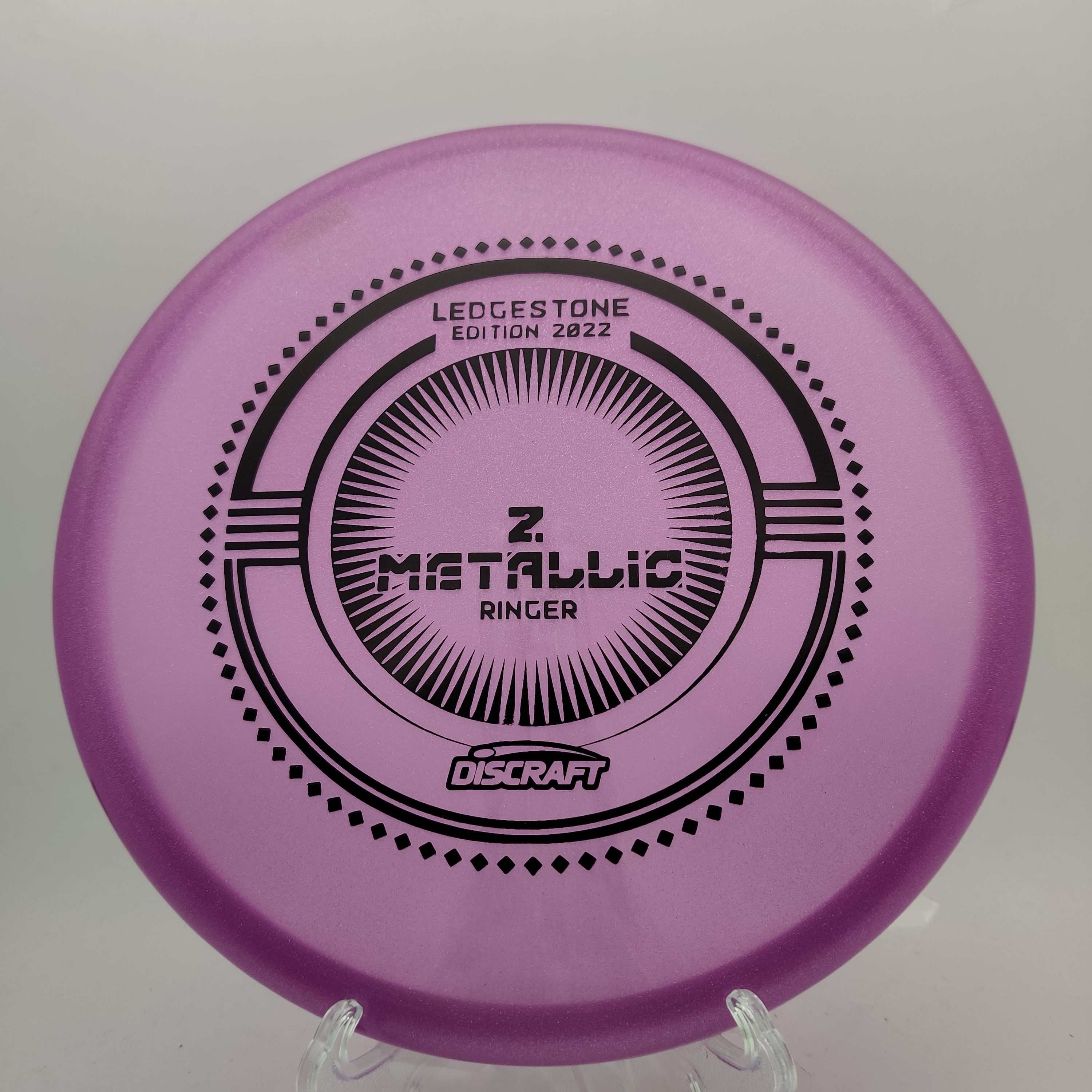 Discraft Z Metallic Ringer - Ledgestone 2022 - Disc Golf Deals USA