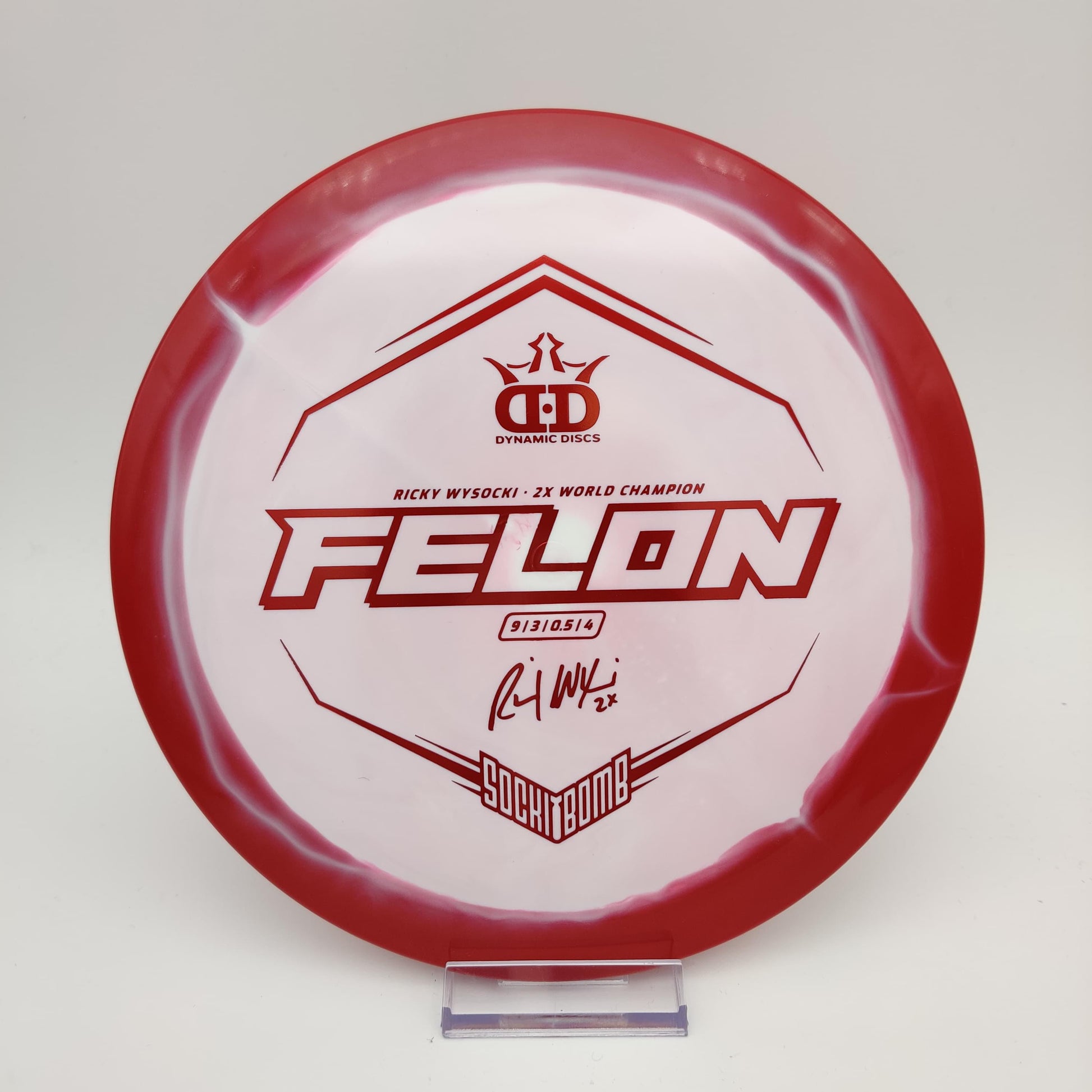 Dynamic Discs Ricky Wysocki Fuzion Orbit Felon - Disc Golf Deals USA