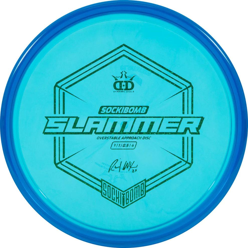 Dynamic Discs Ricky Wysocki Lucid Ice Sockibomb Slammer - Disc Golf Deals USA
