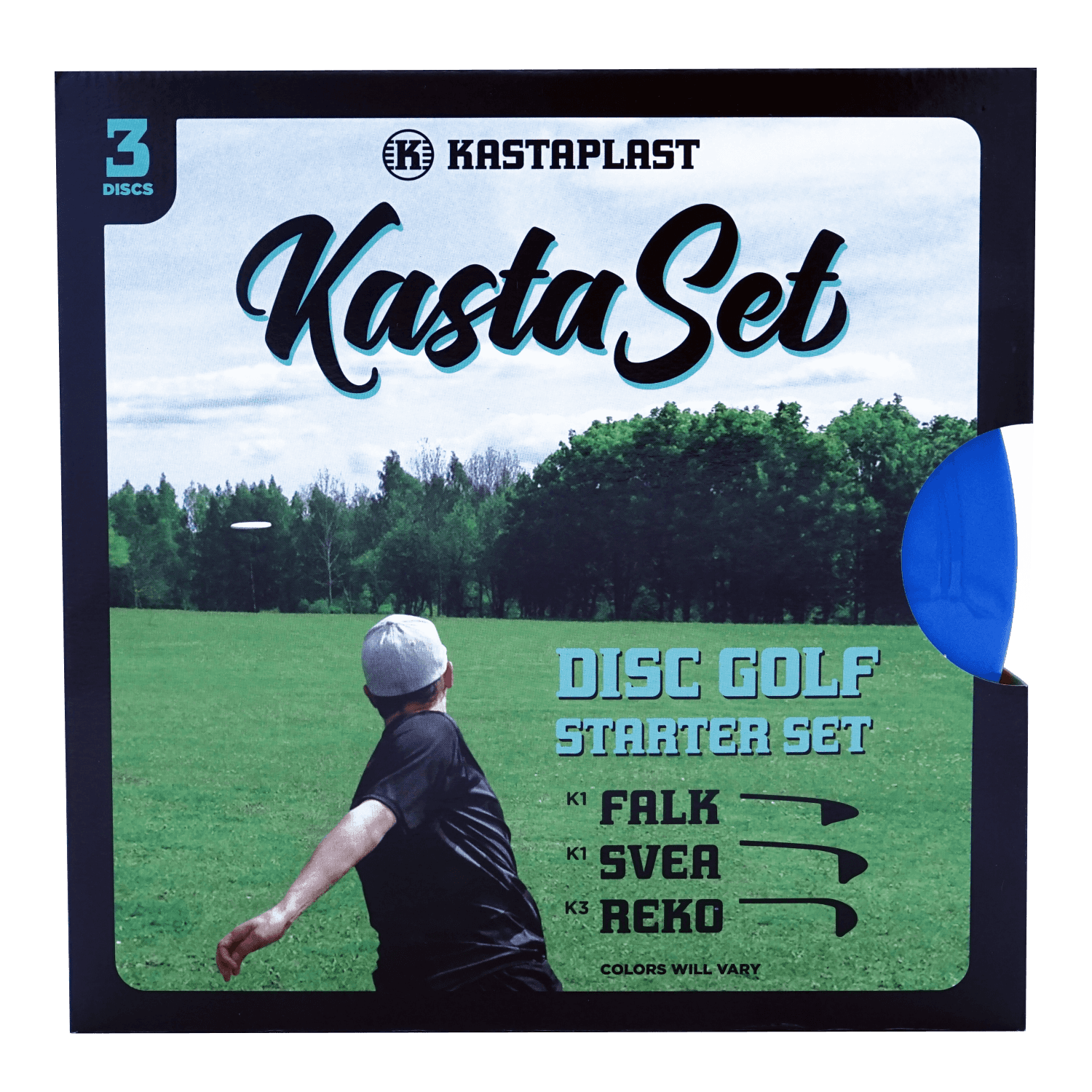 Kastaplast Starter Set (Kastaset) - 3 Piece Set - Disc Golf Deals USA