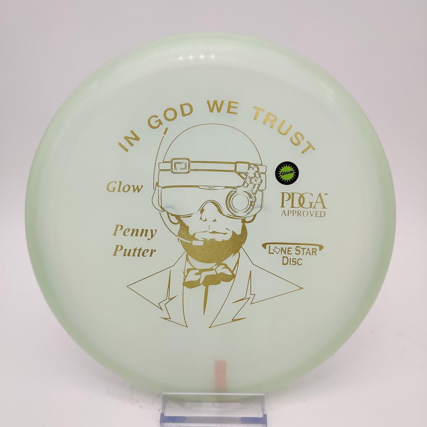 Lone Star Disc Glow Penny Putter - Disc Golf Deals USA