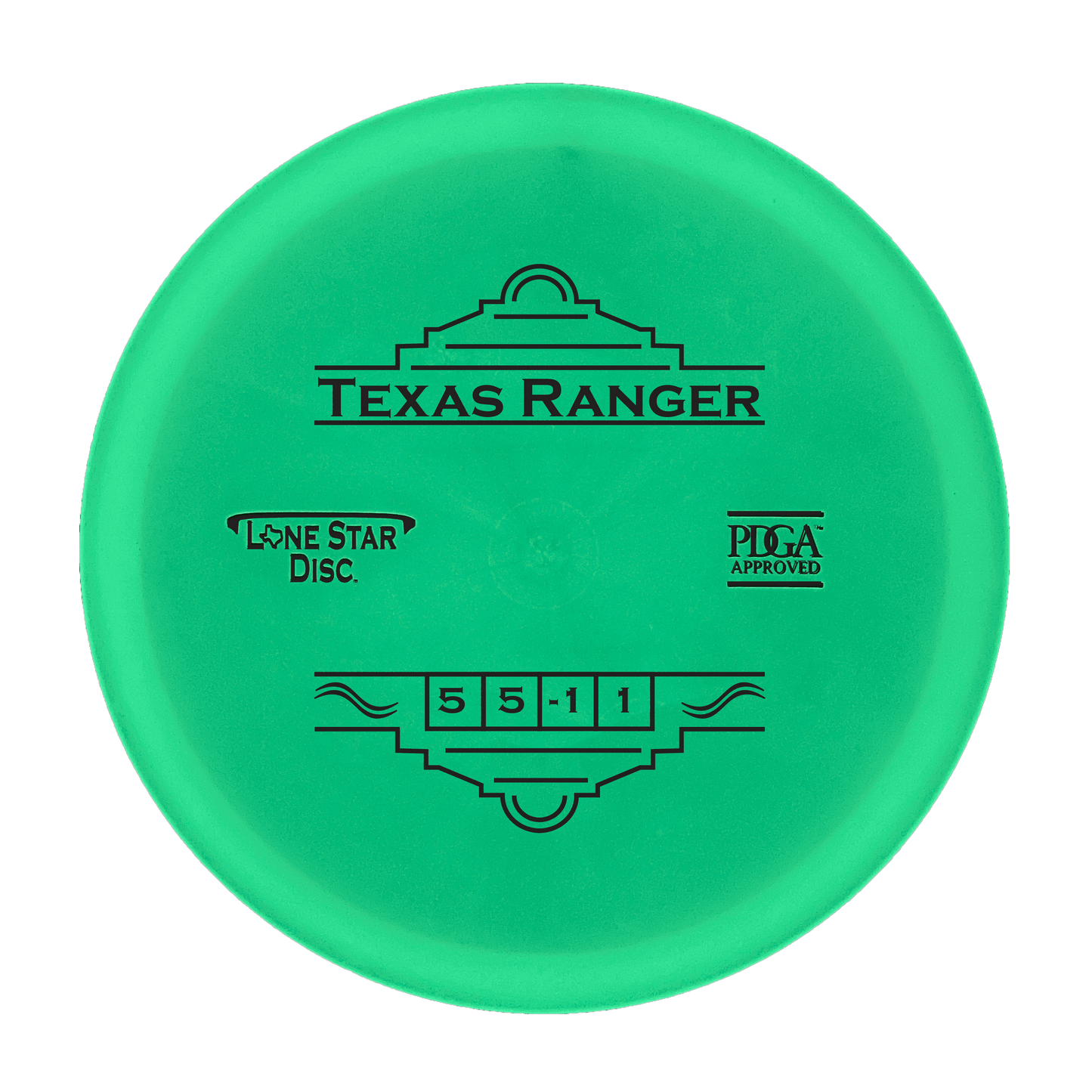 Lone Star Discs Glow Texas Ranger - Disc Golf Deals USA