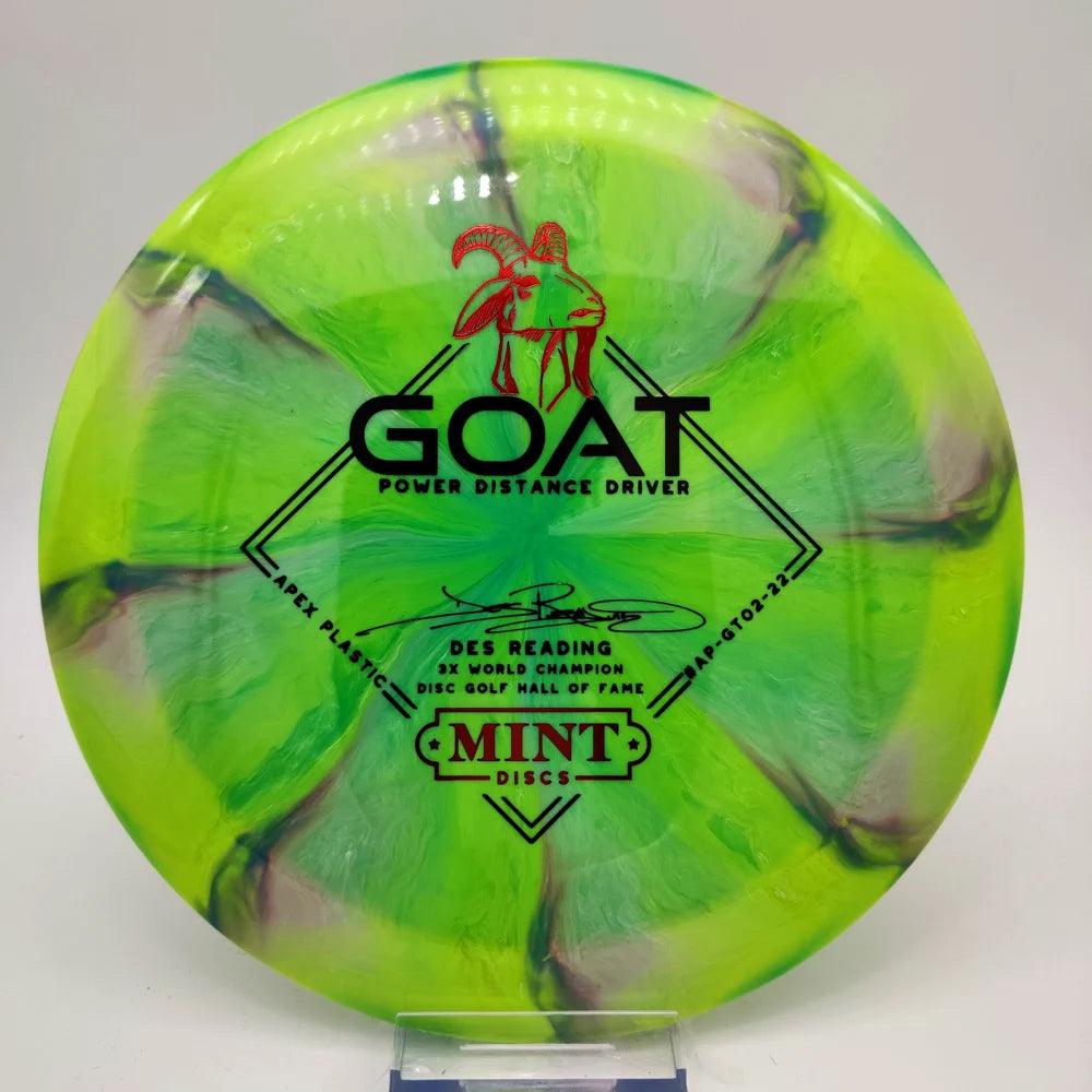 Mint Discs Swirly Apex Goat - Des Reading Signature - Disc Golf Deals USA