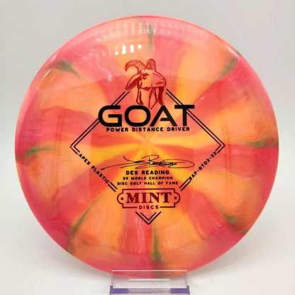 Mint Discs Swirly Apex Goat - Des Reading Signature - Disc Golf Deals USA