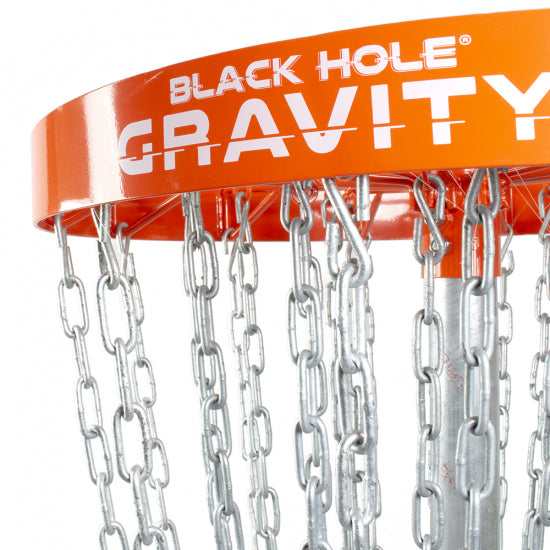 MVP Black Hole Gravity Disc Golf Basket (Permanent Version 2) - Disc Golf Deals USA