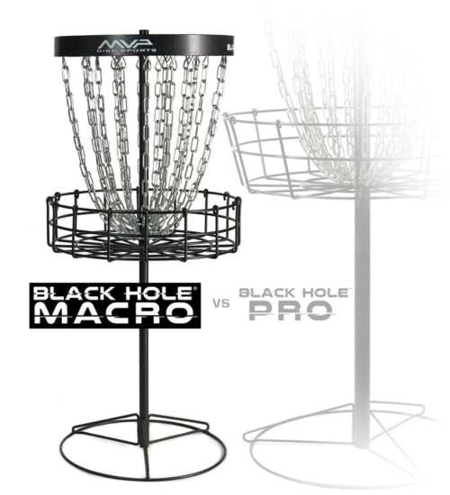 MVP Black Hole Macro Disc Golf Basket - Disc Golf Deals USA