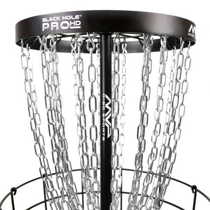 MVP Black Hole Pro HD Disc Golf Basket + Transit - Disc Golf Deals USA